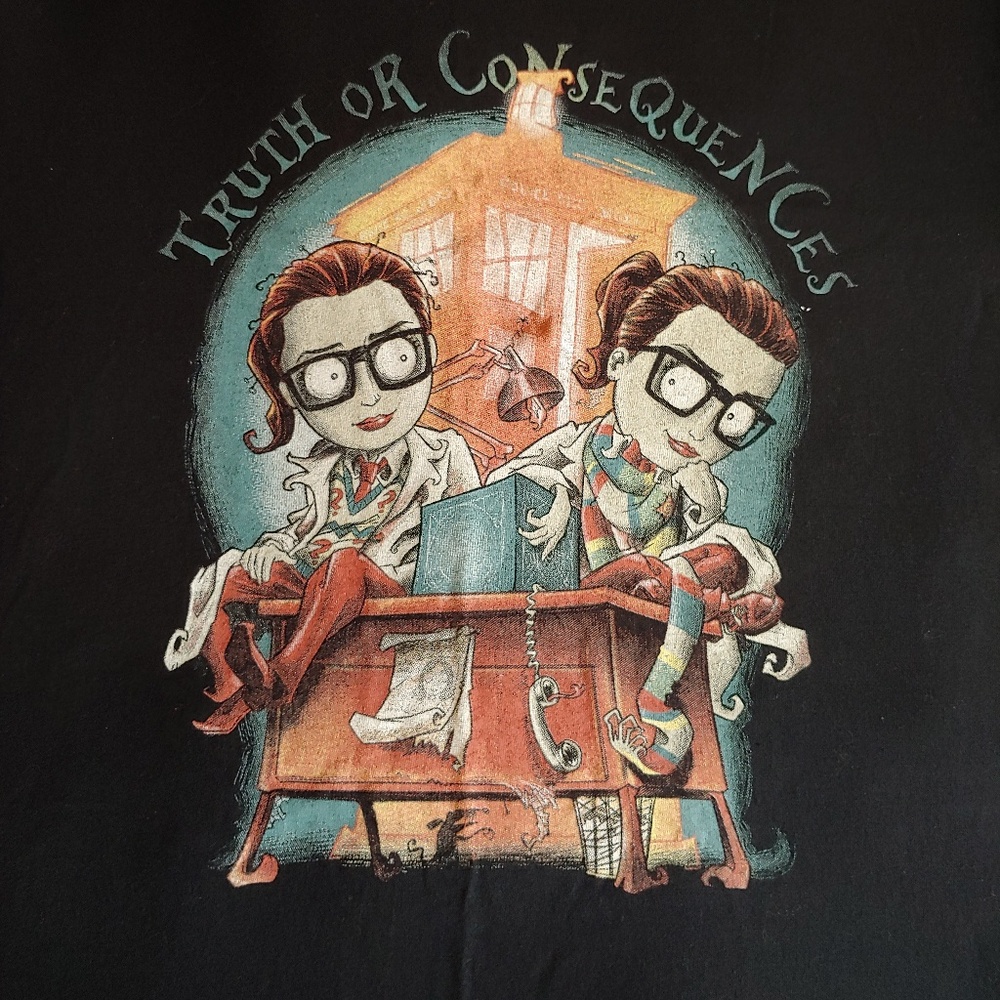 👕 3X Doctor Who Truth or Consequences T-Shirt